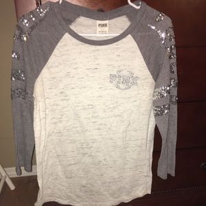 Victoria’s Secret Pink 3/4 sleeve shirt